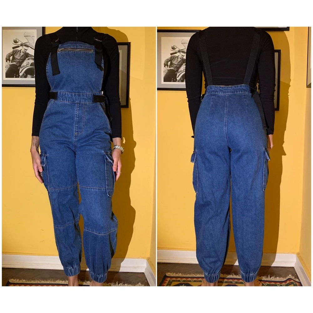 Comfortable And Flattering Blue Overalls
